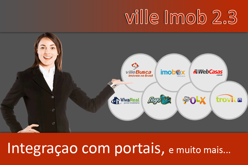 Imobiliárias e Corretores, façam sua Gestão e Marketing Online com o novo villeImob 2.3