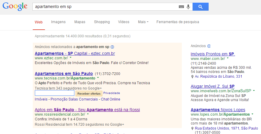 google adwords imobiliarias