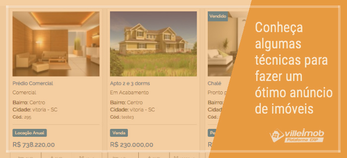 Conheça algumas técnicas para fazer um ótimo anúncio de imóveis