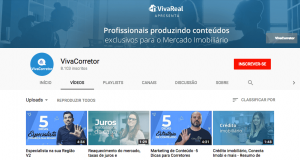 canais do youtube para corretores de imóveis VivaCorretor