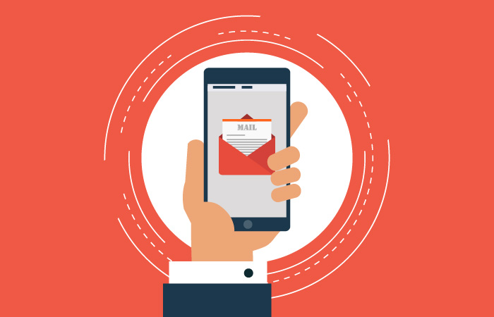 responder a um email smartphone
