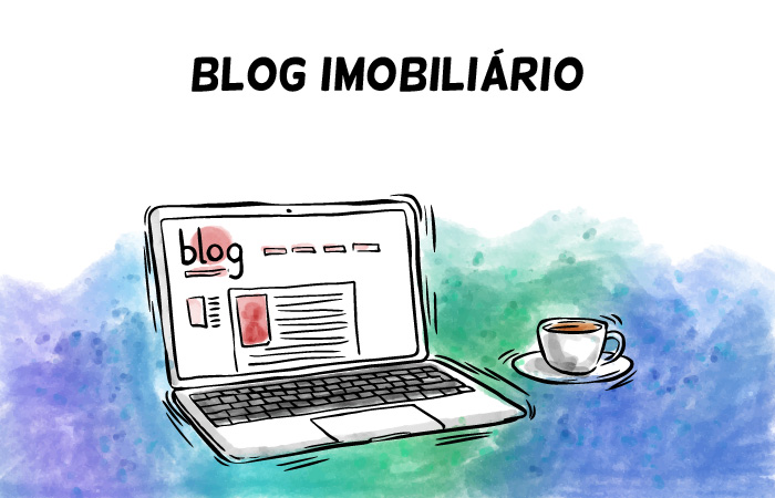 criar um blog imobiliário notebook