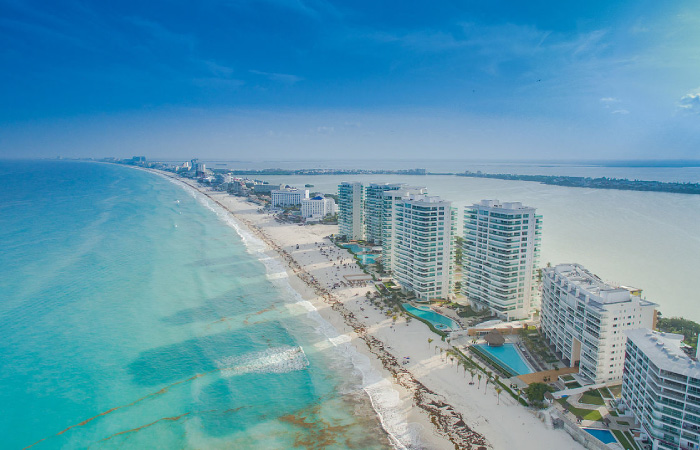 drones no mercado imobiliário cancun