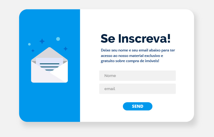 landing pages no seu site imobiliário exemplo