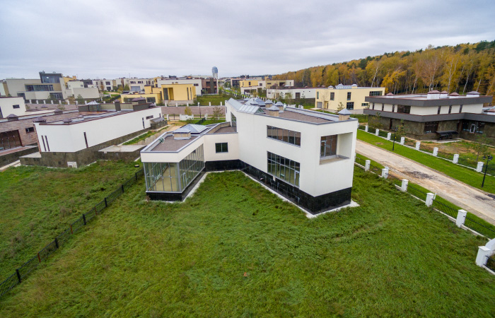 micro casas aérea