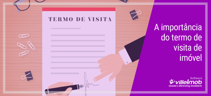 termo de visita de imóvel