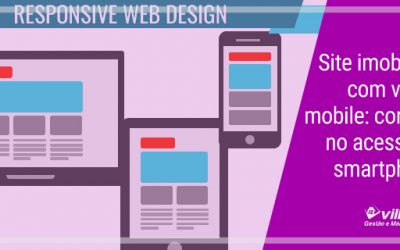 Site imobiliário com versão mobile