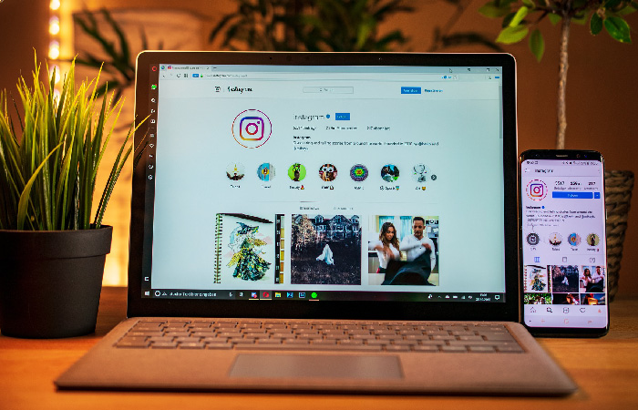 como usar o instagram desktop