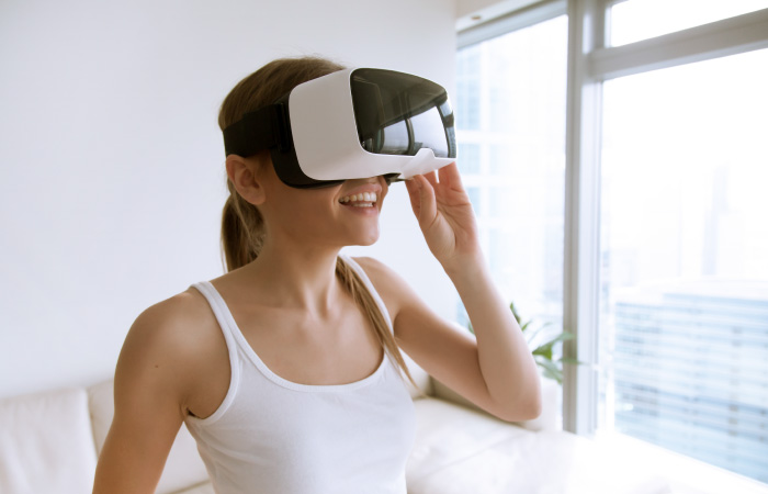 realidade virtual pode vender um imóvel mulher