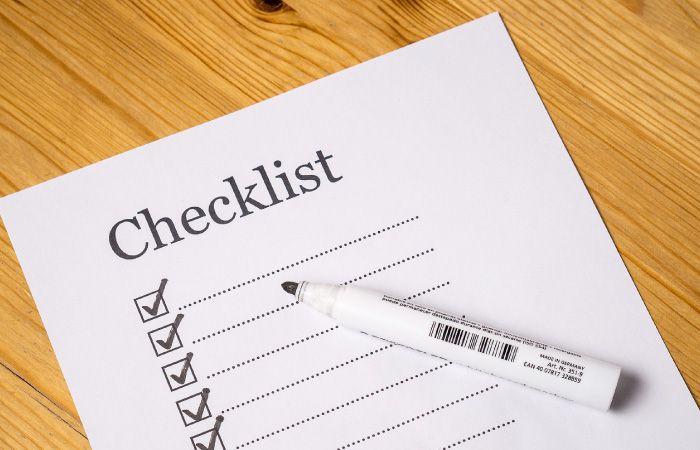 ficha de captação de imóveis checklist