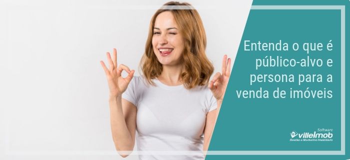 persona para a venda de imóveis