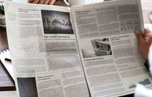 anúncio de jornal para imobiliárias