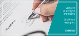 Contrato de parceria imobiliária - Detalhes e exemplos