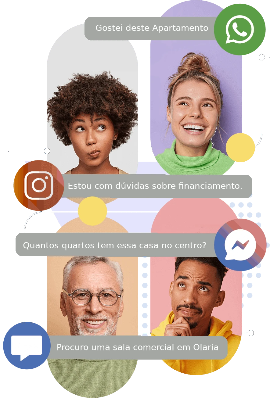 grupo pessoas canais dalia ia imob